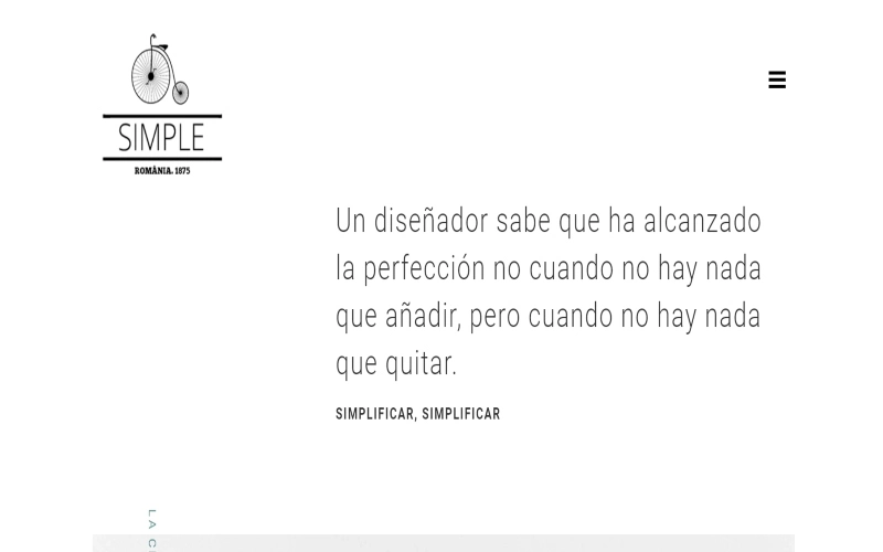 Proyecto web Simple creado por Web dSEO